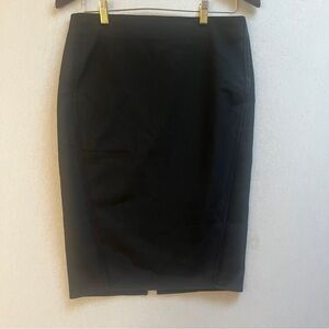 Elizabeth and James Silk Panel Pencil Skirt 8